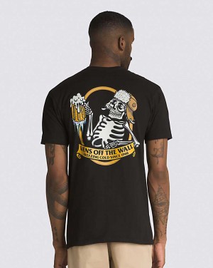 Vans 66 Below T-Shirt Herr Svarta | Sverige JLSK74235