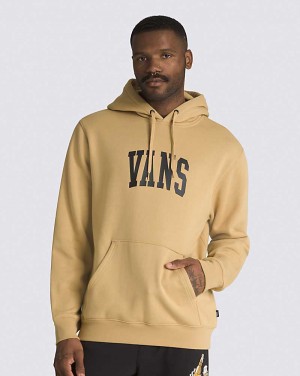 Vans Arched Pullover Hoodie Herr Gula | Sverige IAZF49601