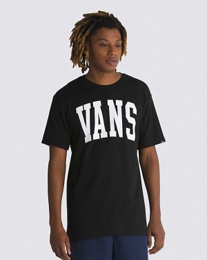 Vans Arched T-Shirt Herr Svarta | Sverige HKGI63457