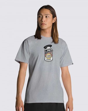 Vans Canned Goods T-Shirt Herr Grå | Sverige TDWR48261