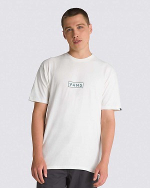 Vans Classic Easy Box T-Shirt Herr Vita | Sverige OSZH54827