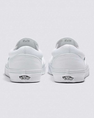 Vans Classic Slip-On Breda Skor Dam Vita | Sverige SITE01938