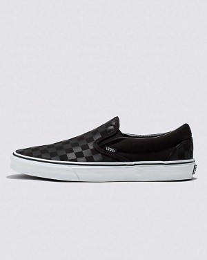 Vans Classic Slip-On Checkerboard Skor Dam Svarta | Sverige GZAB79234