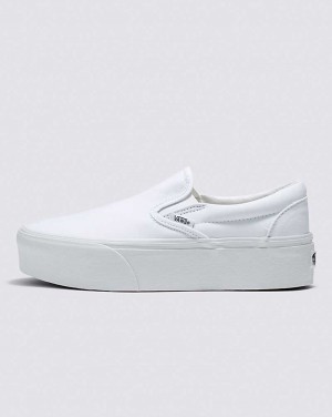 Vans Classic Slip-On Stackform Skor Dam Vita | Sverige FVIU62780