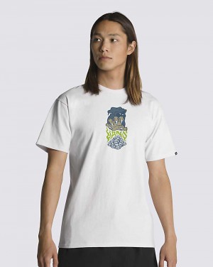 Vans Conjuring Dirt T-Shirt Herr Vita | Sverige QWFG30871