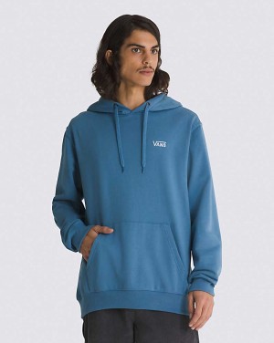 Vans Core Basic Pullover Hoodie Herr Blå | Sverige EHXR92075