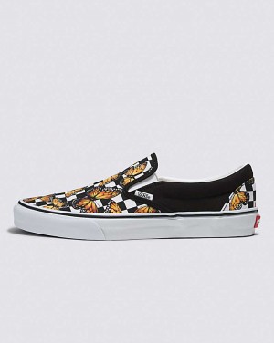 Vans Customs Butterfly Checkerboard Slip-On Skor Herr Olika Färger | Sverige ZGRK83594