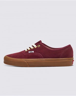 Vans Customs Elevated Mocka Gum Sole Authentic Skor Herr Vinröda | Sverige LWQK03285