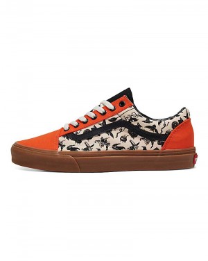 Vans Customs Image Library Halloween Old Skool Skor Herr Orange | Sverige BOMU74618