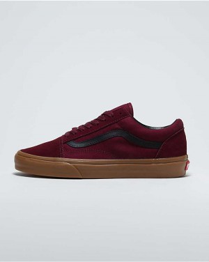 Vans Customs Mocka Gum Sole Old Skool Skor Herr Rosa | Sverige WZBR15072