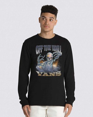 Vans Golden Era Long Sleeve T-Shirt Herr Svarta | Sverige USFW34860