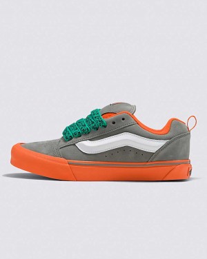 Vans Knu Skool Skor Dam Grå Orange | Sverige DIRZ35826