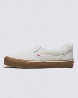 Vans Knu Slip Skor Dam Vita | Sverige BJYK83071