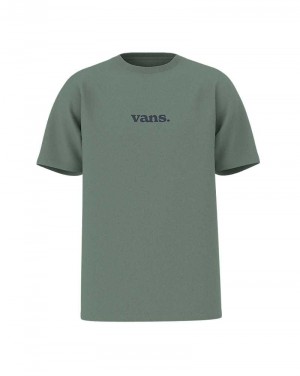 Vans Lower Corecase T-Shirt Herr Gröna | Sverige CORL20834