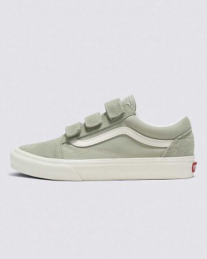 Vans Mocka Canvas Old Skool V Skor Dam Olivgröna | Sverige QYTW89103