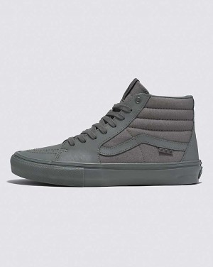 Vans Mono Skate Sk8-Hi Skateskor Herr Grå | Sverige NVPT01374