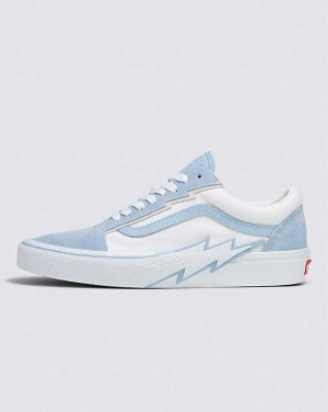 Vans Old Skool Bolt Skor Dam Blå Vita | Sverige LQMH73861