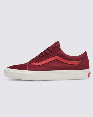 Vans Old Skool Skor Herr Röda | Sverige CUNZ47812