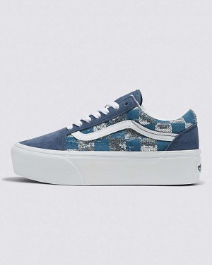 Vans Old Skool Stackform Skor Dam Indigo | Sverige PSHU69257