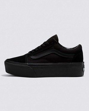 Vans Old Skool Stackform Skor Dam Svarta | Sverige MXKH20379