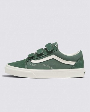 Vans Old Skool V Mocka Canvas Skor Dam Gröna | Sverige RUHX97284