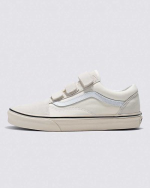 Vans Old Skool V Mocka Canvas Skor Dam Vita | Sverige UDZT87392