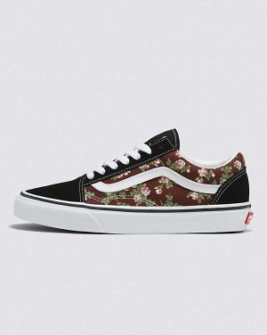 Vans Old Skool Wallflower Floral Skor Dam Choklad | Sverige MJXT46150