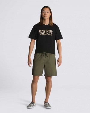 Vans Range Relaxed Elastic 18'' Shorts Herr Olivgröna | Sverige UYSF76341