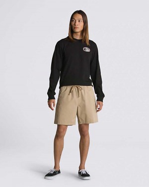 Vans Range Relaxed Elastic 18'' Shorts Herr Khaki | Sverige XWLJ93802