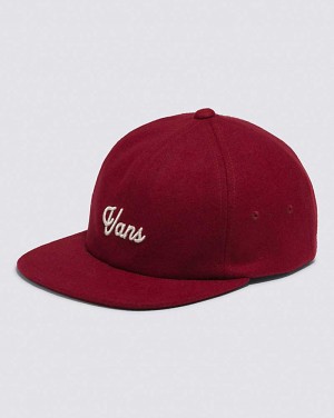 Vans Script Jockey Hatt Herr Röda | Sverige SRID92645