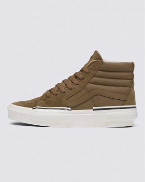 Vans Sk8-Hi Rearrange Skor Dam Khaki | Sverige OGWJ15782