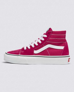 Vans Sk8-Hi Tapered Skor Dam Röda | Sverige RBLN24736