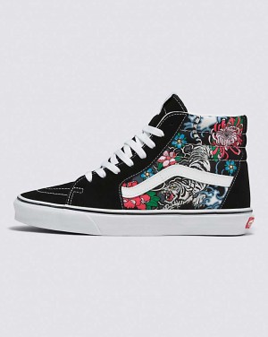 Vans Sk8-Hi Tiger Floral Skor Dam Olika Färger | Sverige ZQEO45813