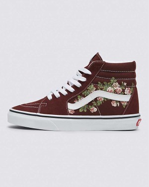 Vans Sk8-Hi Wallflower Floral Skor Dam Choklad | Sverige QVPT04823