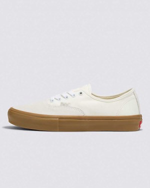 Vans Skate Authentic Skateskor Herr Vita | Sverige AUPK62308