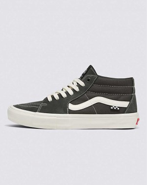 Vans Skate Grosso Mid Skateskor Herr Grå | Sverige GXBN01236