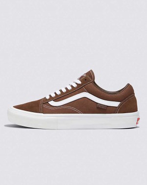 Vans Skate Old Skool X Nick Michel Skateskor Herr Bruna Vita | Sverige YNWM59621