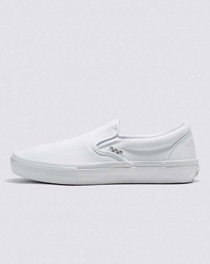 Vans Skate Slip-On Skateskor Dam Vita | Sverige UYPC59416