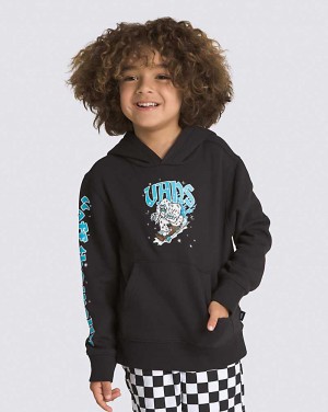 Vans Små Barn Holiday Boarding Yeti Pullover Hoodie Barn Svarta | Sverige LYJM06925