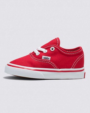 Vans Toddler Authentic Skor Barn Röda | Sverige YGQP98647