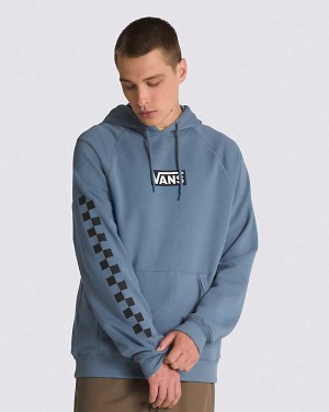 Vans Versa Standard Pullover Hoodie Herr Blå | Sverige AFMX58190