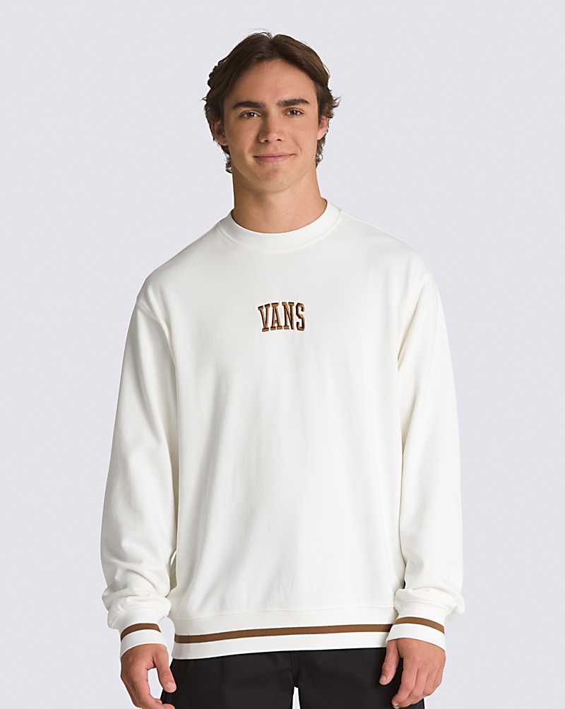 Vans Arch Loose Crew Sweatshirt Herr Vita | Sverige OXHI92643