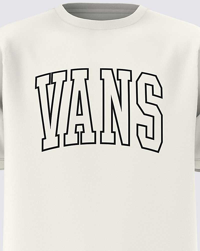 Vans Arched Line T-Shirt Herr Vita | Sverige JYXR04213