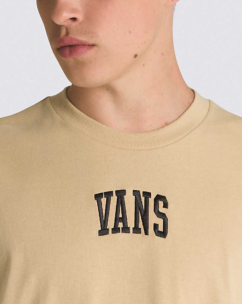 Vans Arched Mid T-Shirt Herr Gula | Sverige JYQW86529