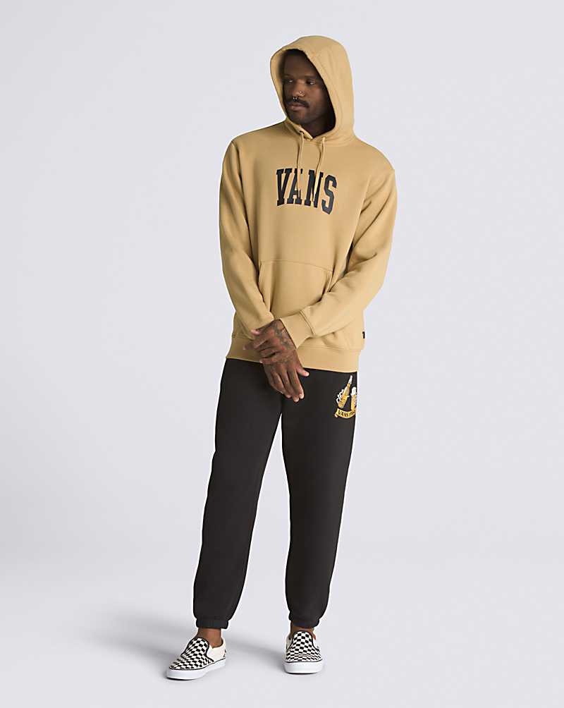 Vans Arched Pullover Hoodie Herr Gula | Sverige IAZF49601