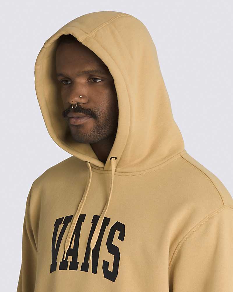 Vans Arched Pullover Hoodie Herr Gula | Sverige IAZF49601