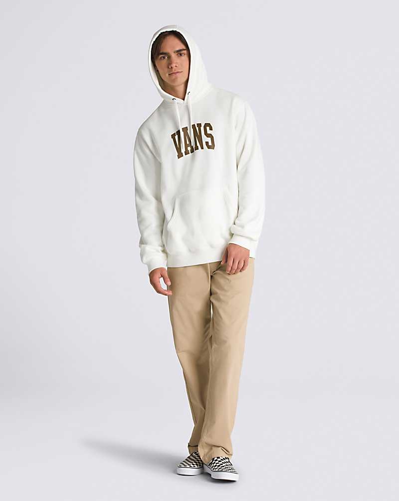 Vans Arched Pullover Hoodie Herr Vita | Sverige WAFX49365