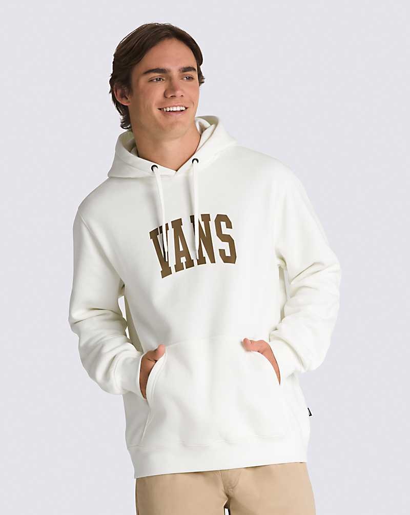 Vans Arched Pullover Hoodie Herr Vita | Sverige WAFX49365