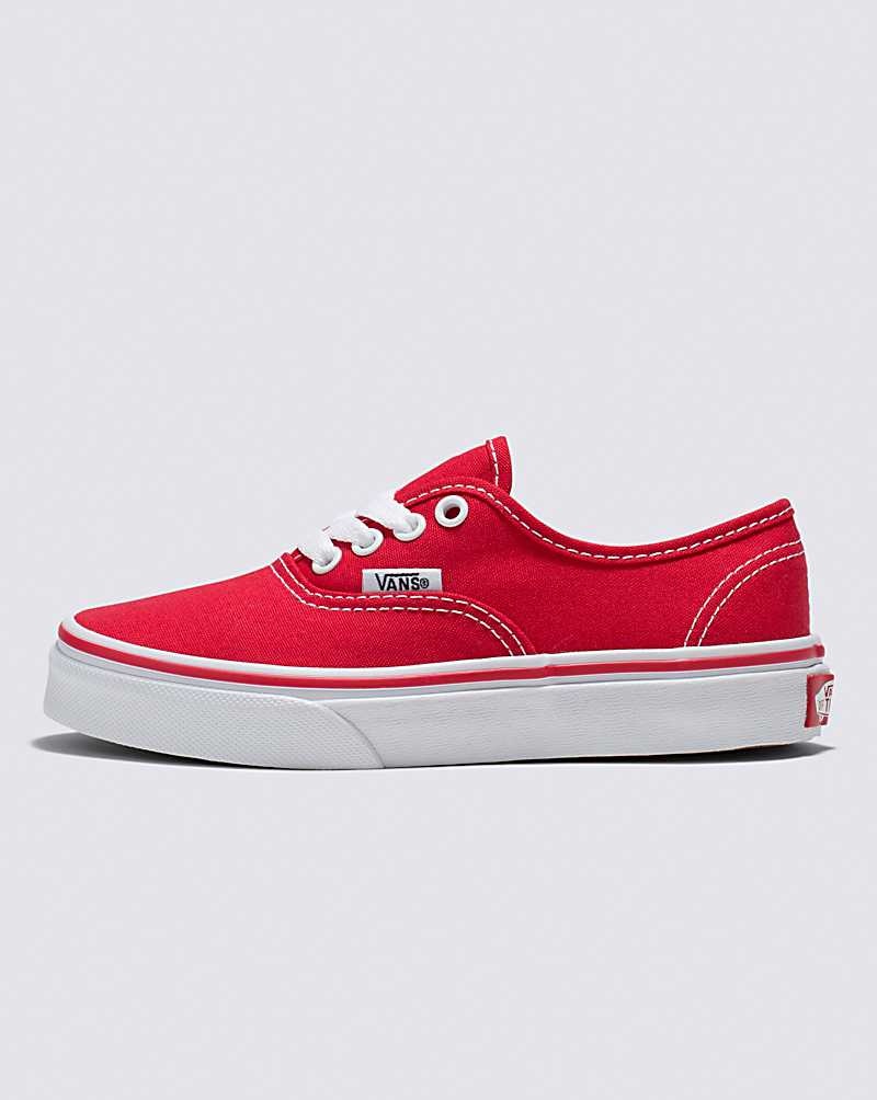 Vans Authentic Skor Barn Röda Vita | Sverige KDFO61708