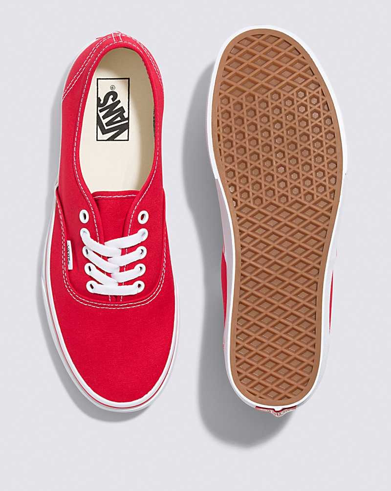 Vans Authentic Skor Herr Röda | Sverige AXFN82150